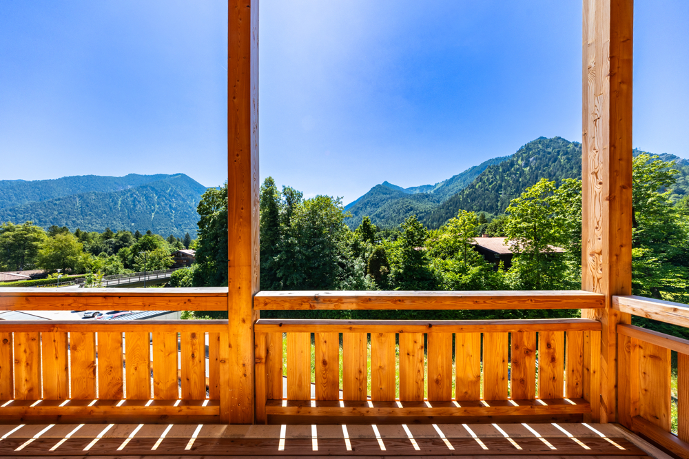 Blick in die Alpen 